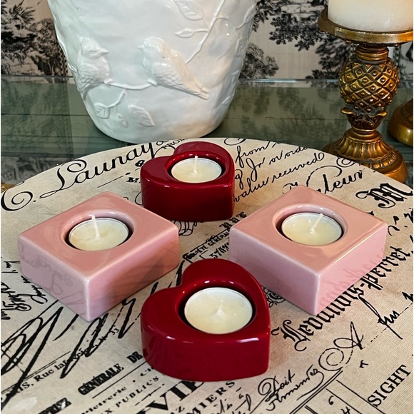 NEW! Tea Light Candle Holders, Set of 4 - Picture 8 of 10